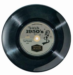 Tin Plate - Vintage Record